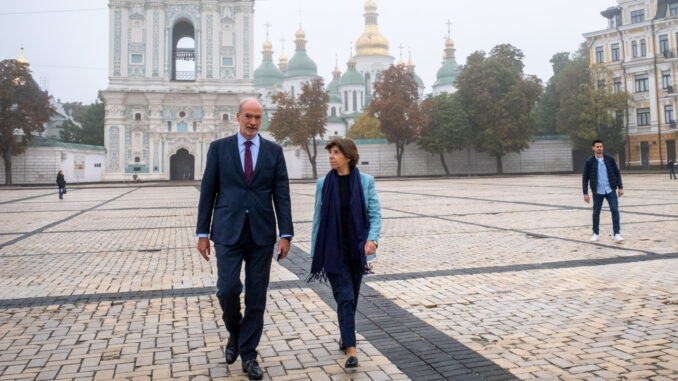 Катрін Колонна в Києві