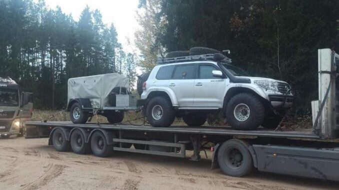 Броньовані авто від Литви