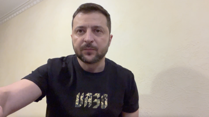 Зеленський вечірнє звернення