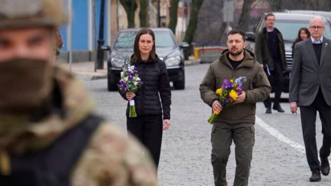 Санна Марін та Зеленський