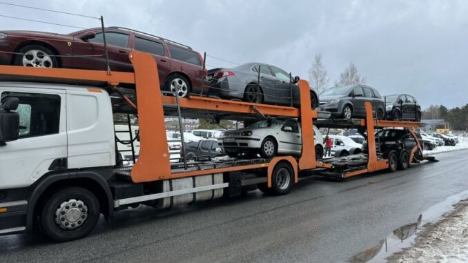 конфісковані автомобілі