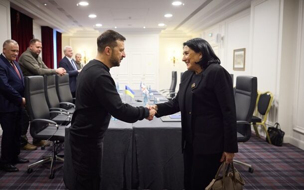 Президент Грузіі та Украіни